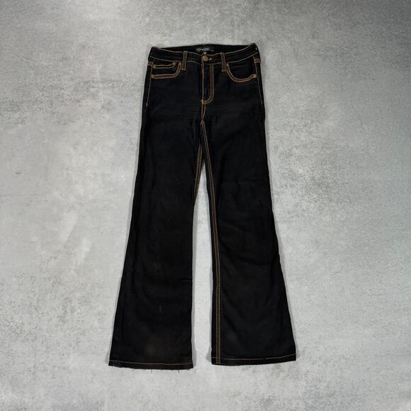 Cache Contour Collection Black Flare Pants - Size: 6 - Picture 1 of 8